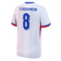 France Aurelien Tchouameni #8 Replica Away Shirt Euro 2024 Short Sleeve